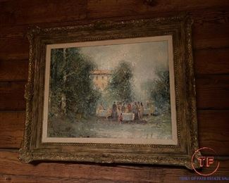 Original Oil on Canvas from Eisenberg Art Gallery