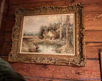 Original Oil on Canvas by WILLI BAUER