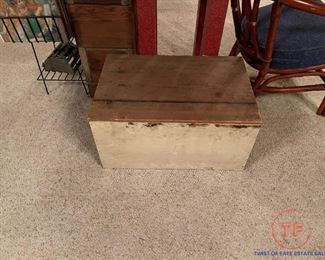 Trunk Signed " E John Brandeis Personal Desk"