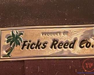 John Wisner for FICKS REED Far Horizons Collection Bamboo Rattan Sofa