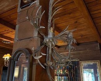 Hollywood Regency Style Light Fixture
