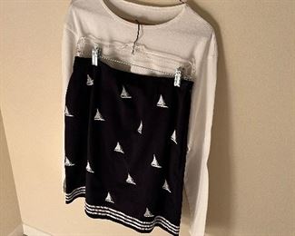 Cute skirt & top. Size 12