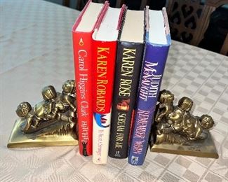 Heavy metal bookends 