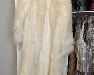 Feather coat