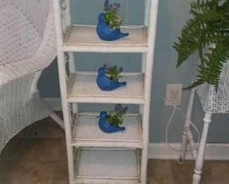 Wicker shelves $35