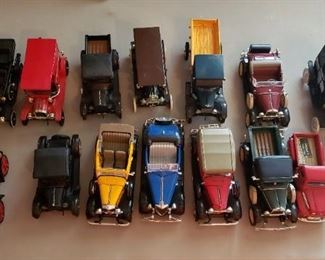 Vintage car collection