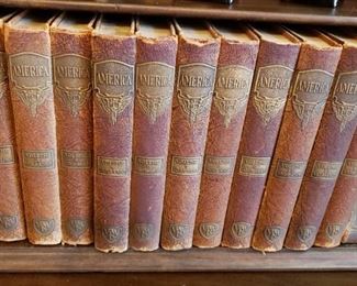 American Great Crisis In Our History, VFW 1925, 12 volume set