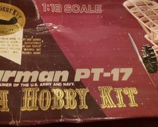 Balsa Hobby Kit Stearman PT-17