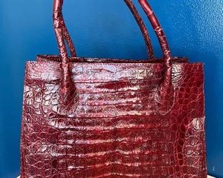 Crocodile Handbag / Purse 
