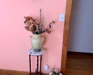 Silk floral arrangements