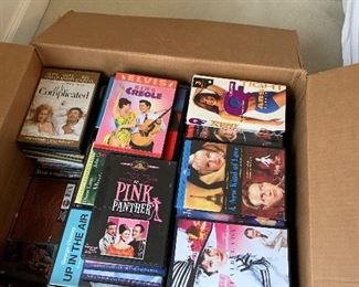 DVDs and video taped