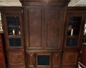 Gorgeous 3 Piece Entertainment Media Armoire
