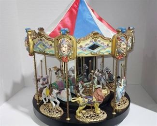 Gorgeous Enchanted Musical Carousel from Hermitage House Worldwide Limited Edition