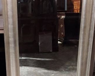 Large Beautiful Bombay Geoffroy Beveled Wall Mirror