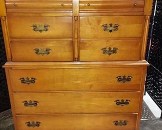 Nice Solid Maple High Chest