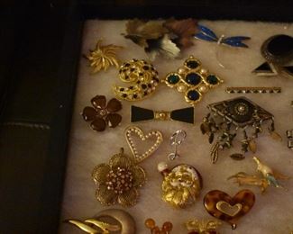 Gorgeous Quality Vintage Jewelry including lots of Sterling, Pearls, Watches, Necklaces, Earrings, Brooches, Bracelets, and more!