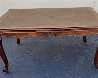 FRENCH DRAW LEAF DINING TABLE