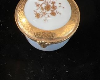 Limoges Castel France Trinket Box