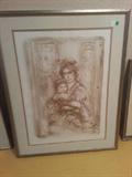 Hibel Signed Print