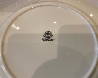 12 pc. Wedgwood 10.5" dinner plates from Tiffany's 