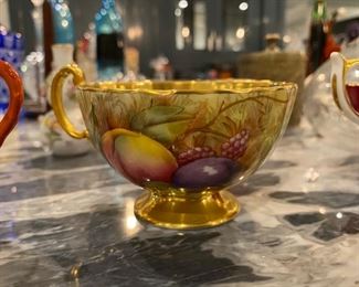 Aynsley Orchard Gold cup - no saucer  $75.00
