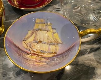 Aynsley Clipper ship cup - no saucer $125.00