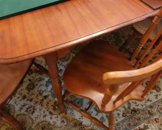 Ethan Allen table with pads