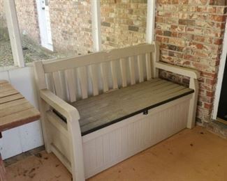 Outdoor Storage bench