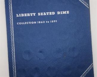 Liberty seated dimes (folder only)
