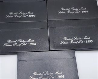 Silver Proof Sets 1990s
