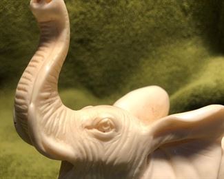 Trunk is up for Good Luck and may you be victorious.