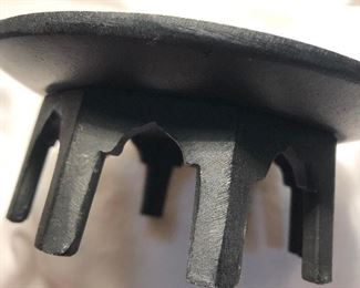 Speaking of candles, do you have a pillar that is in need of a cool mid century base?