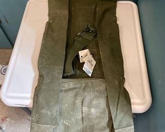 Army canvas duffel bag great condition