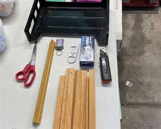 Office supplies and decorative sticks