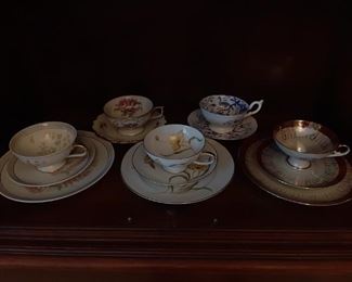 Tea cup collection 