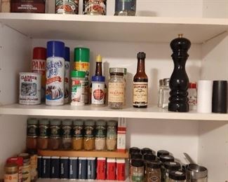 Great selection of spices