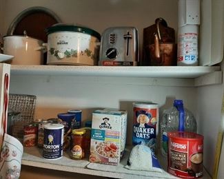 Pantry and small appliances