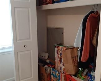 Vintage toys and toddler girls clothes