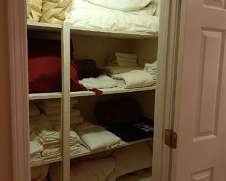 Packed! Linen closet