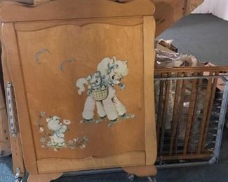 Vintage crib