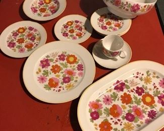 JL Hudson dishes vintage 