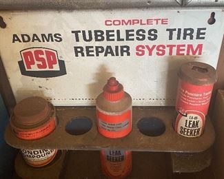 Adams Tubeless Tire Repair System Display