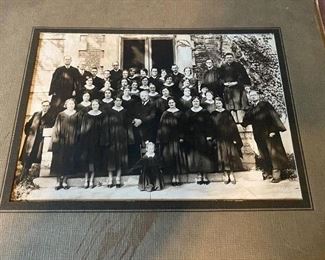 Old Main Street Choir Photograph from Thomasville, N.C.