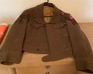 Ike Jacket with Patch and Crest