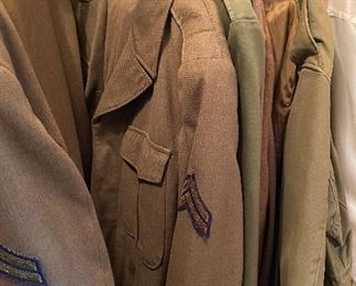 Old Military Uniform Clothing