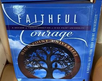 High Point University Faithful Courage Presentation Book
