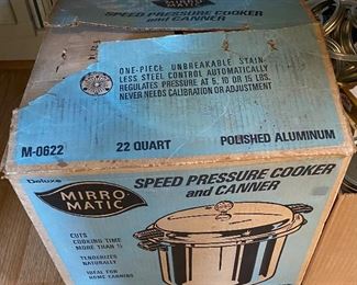 Vintage Pressure Cooker in Box