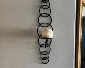 candle wall sconce