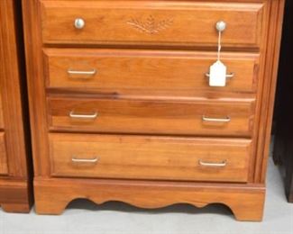 Oak 4 Drawer Chest ( we have 2 of these) 