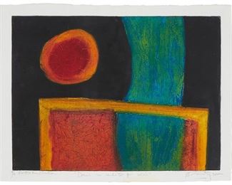 1138
Angel "Andy" Eusebio Rivero
b. 1965
"Dame Un Chacito Para Vivir," 2000
Color lithograph on paper
Edition: 4/7
Signed, titled, dated, inscribed, and numbered in the lower margin: Andy, La Habana
Image: 16" H x 21.5"W; Sheet: 18.5" H x 24" W
Estimate: $400 - $600